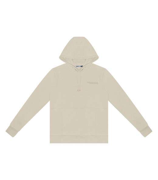 Moletom Juvenil Menino Com Capuz Minty Bege