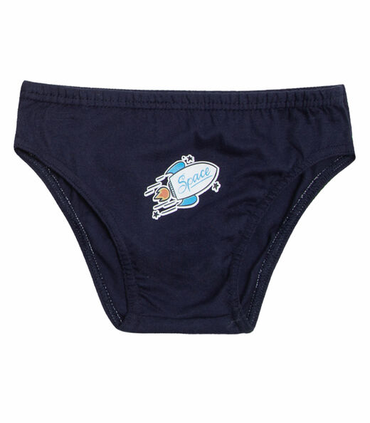 Kit 3 Cuecas Slip Infantil Select Unica