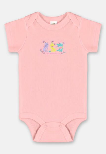 Conjunto Bebê Menina em Suedine Up Baby