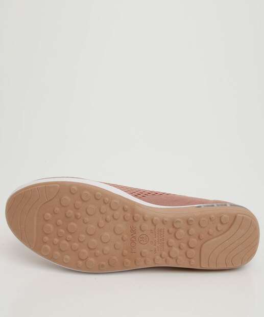 Tênis Casual Feminino Knit Textura Modare
