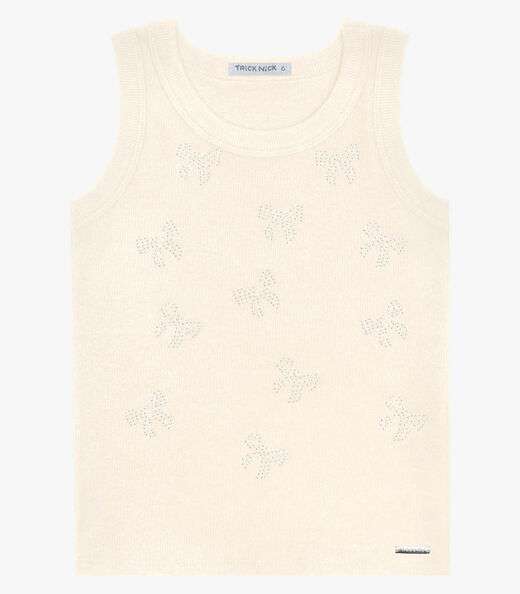 Image_Regata Básica Infantil Feminina Trick Nick Bege