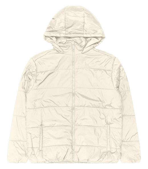 Jaqueta Com Capuz Feminina Plus Size Secret Glam Bege