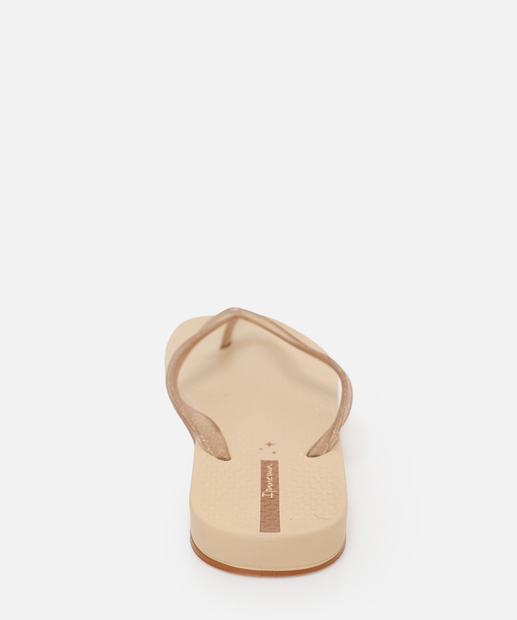 Chinelo Ipanema Feminino Anatômico Linea Bege