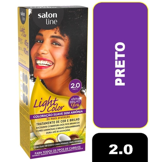 Image_Tintura Salon Line Light Color Cor:2.0 Preto