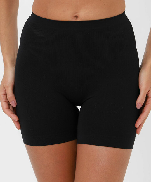 Bermuda Modeladora Cintura Alta Trifil Preto
