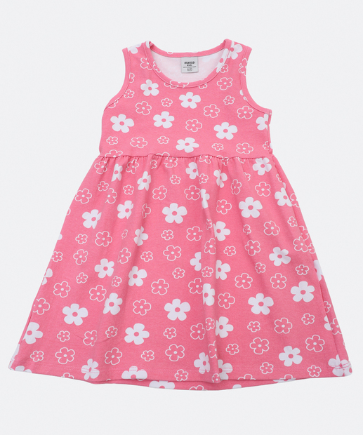 Image_Vestido Infantil Floral Colorido Marisa Tam 1 a 3