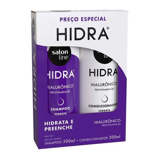 Image_Kit Shampoo e Condicionador Hidra Hialurônico Salon Line 300ml
