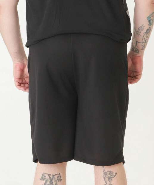 Bermuda Masculina Moletom Bolsos MR