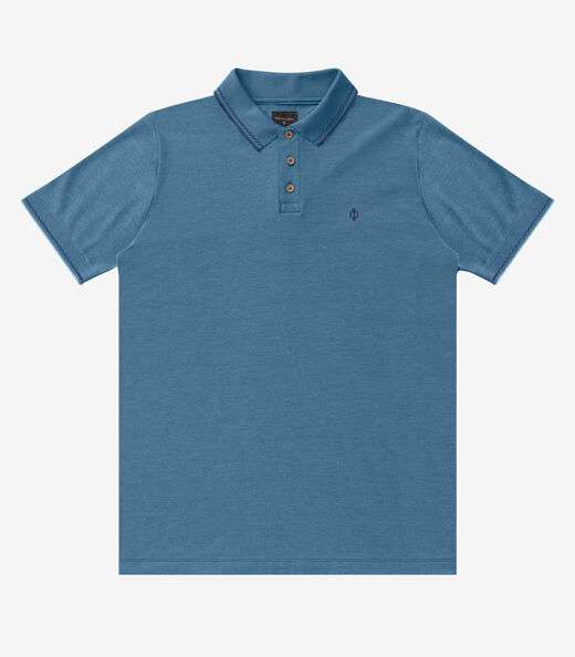 Polo Masculina Diametro Azul
