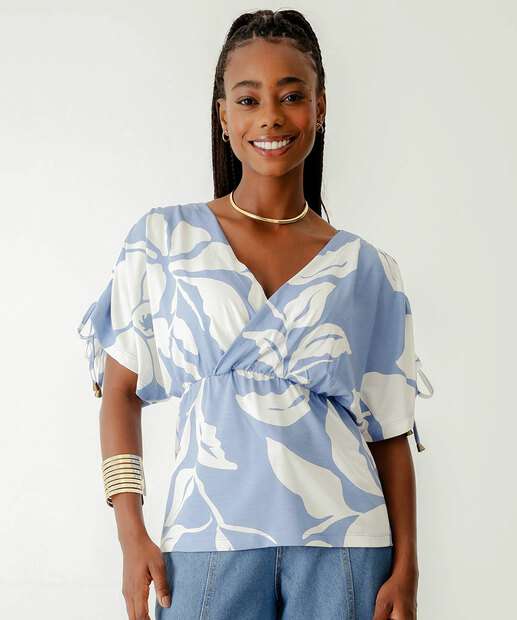 Image_Blusa Manga Curta Estampa Feminina Marisa Azul
