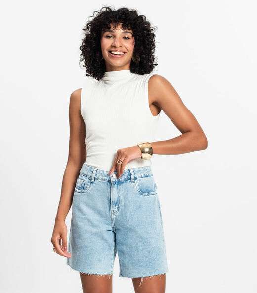 Image_Blusa em Ribana Canelada Rovitex Bege