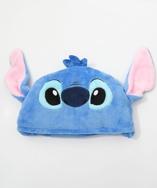 Image_Manta Infantil Stitch Capuz Disney Azul