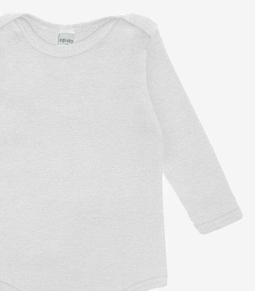 Body Infantil Unissex Select Branco