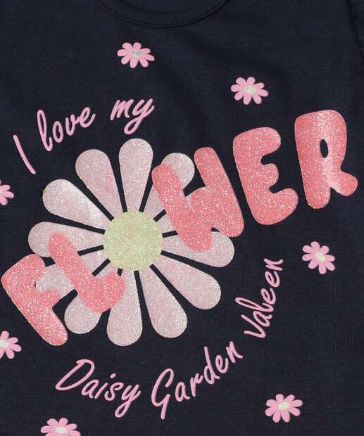 Conjunto Infantil Sem Manga Estampado Tam 1 a 3