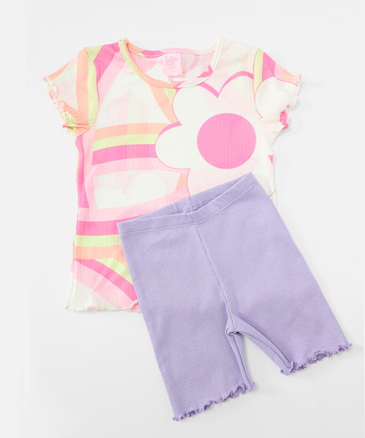 Image_Conjunto Infantil Margaridas Tam 4 a 10 Off White