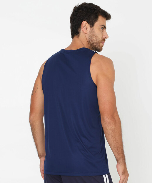 Regata Masculina Básica Fitness MR Azul