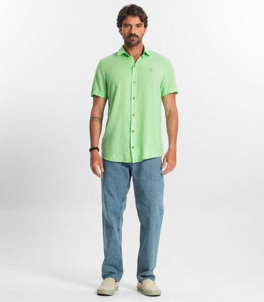 Camisa Masculina Diametro Verde