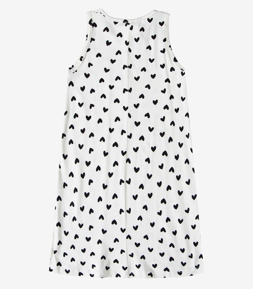 Vestido Infantil Menina Estampado Select Bege