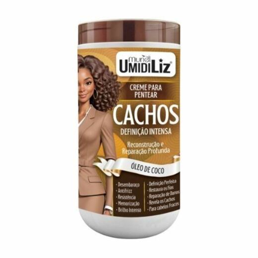 Image_Creme Para Pentear Cachos Muriel Umidiliz Oleo Coco 925g