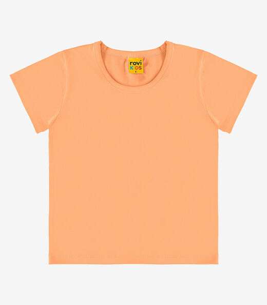Image_Blusa Básica Infantil Cotton Leve Rovi Kids Laranja