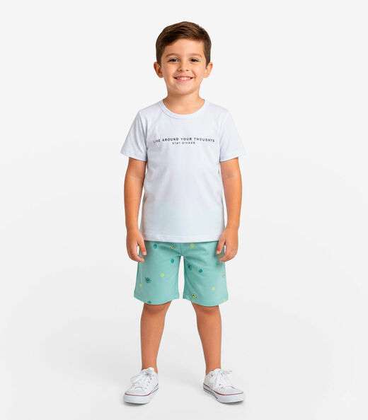 Image_Conjunto Infantil Camiseta e Bermuda Select Verde