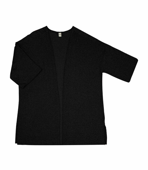 Cardigan Alongado Rovitex Preto