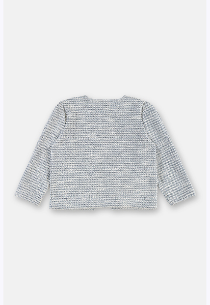 Casaco Menina Malha Tweed Up Baby