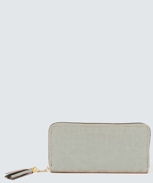 Carteira Feminina Textura Croco Gash
