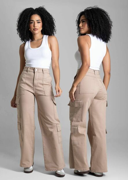 Cal?a Sarja Sawary Wide Leg Petit - 282418