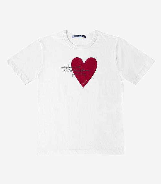 T-shirt Meia Malha Feminina Minty Branco