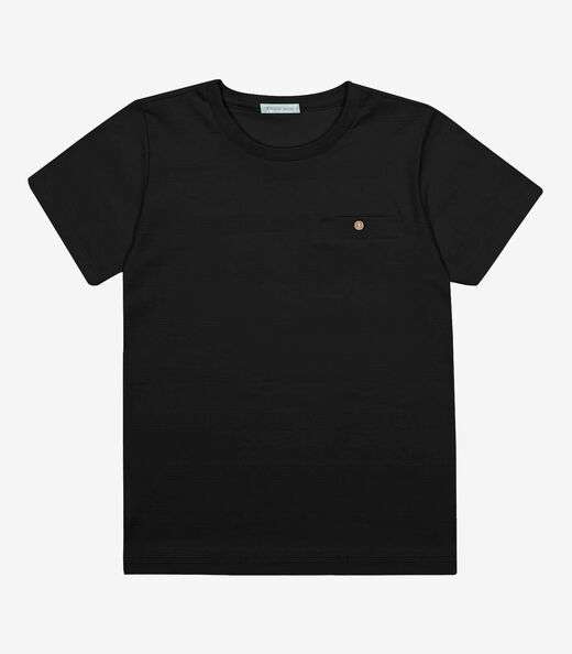 Camiseta Infantil Masculina Trick Nick Preto