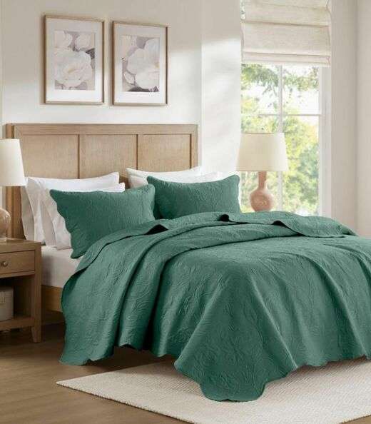 Image_Jogo De Colcha King Milão 150 Fios Corttex Verde