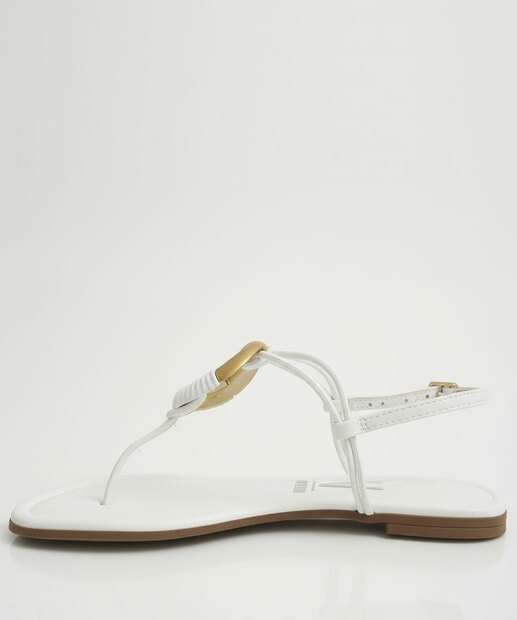 Sandália Feminina Rasteira Tiras Vizzano 