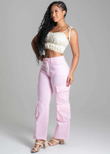 Calça Sarja Sawary Reta - 278227