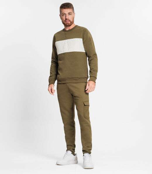 Calça Masculina Em Moletom Diametro Verde