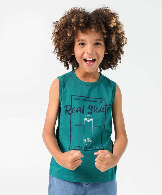 Image_Regata Infantil Estampa Skate Marisa Tam 4 a 10 Verde