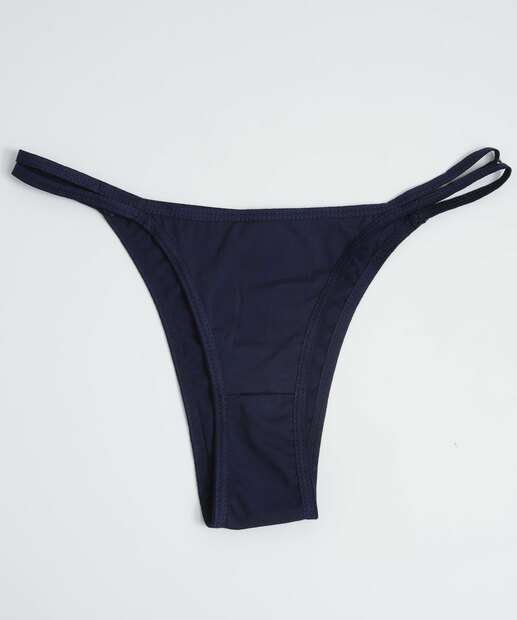 Kit 2 Calcinhas String Floral Microfibra Marisa