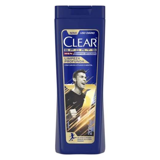 Image_Shampoo Anticaspa Clear Sports Men Limpeza Profunda 200ml