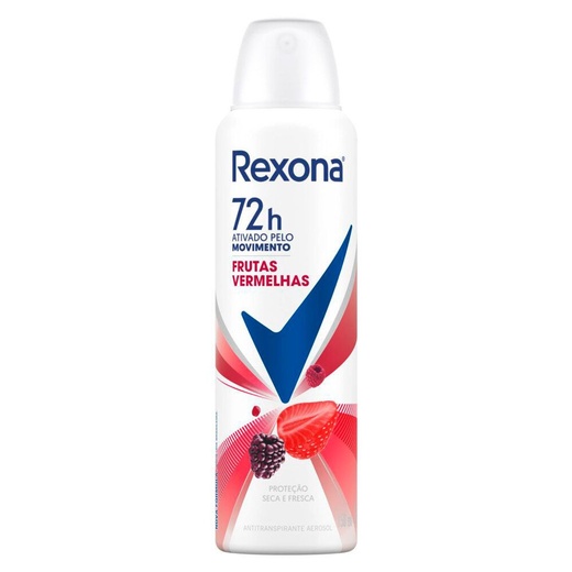 Image_Kit c/9 Unidades de Desodorante Antitranspirante Aerosol Rexona Frutas Vermelhas