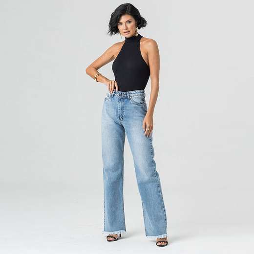 Calça Wide Leg Disparate