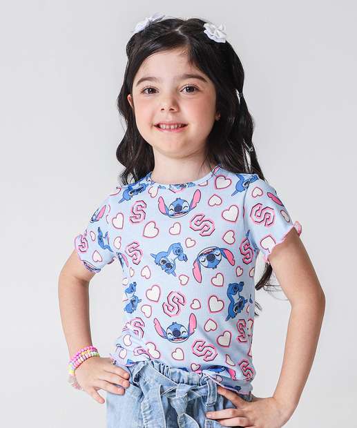 Image_Blusa Infantil Canelada Stitch Tam 4 a 10 Azul