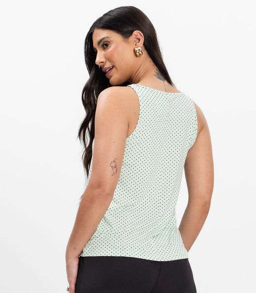 Regata Nadador Feminina Estampada Rovitex Azul