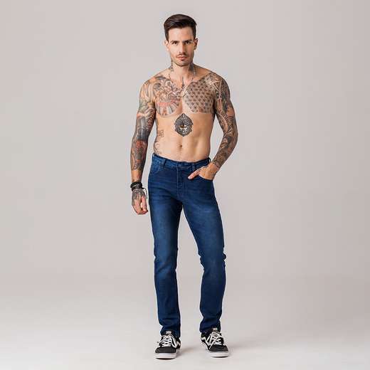 Image_Calça Jeans Skinny Masculina Rock e Soda
