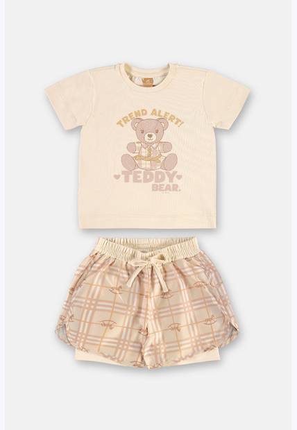 Conjunto Blusa e Short Corta Vento Up Baby