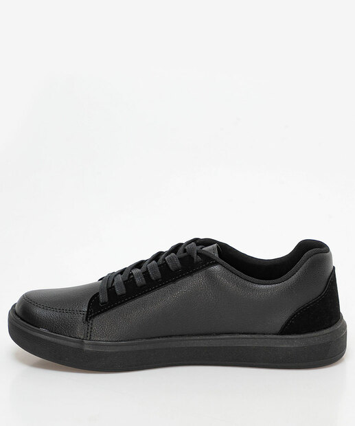 Tênis Masculino Casual Básico Preto 