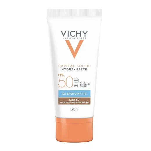 Image_Vichy Protetor Solar Facial Capital Soleil Hydra-Matte Cor 4.0 FPS50 30g