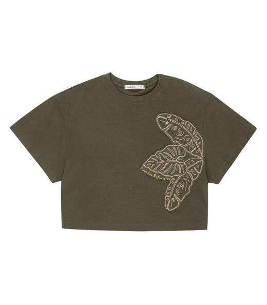 Blusa Feminina Com Bordado Endless Verde