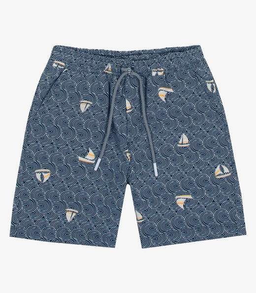 Bermuda Infantil Masculina Trick Nick Azul