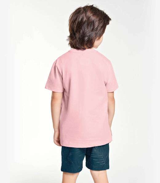 Bermuda Masculina Infantil Sarja Trick Nick Azul