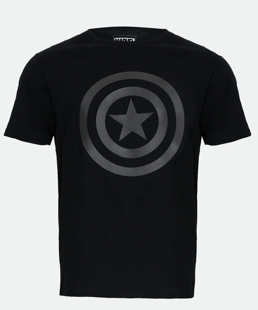 Camiseta Masculina Estampada Capitão América Marvel